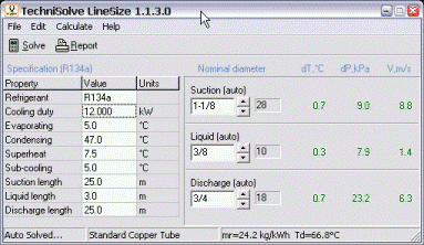 Refrigeration Capillary Tube Sizing Chart